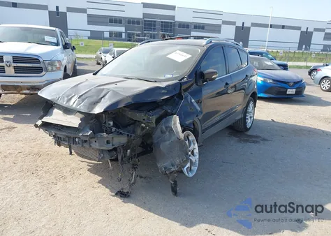 2014 Ford Escape Titanium из США, поврежденный, VIN 1FMCU0J92EUB00336